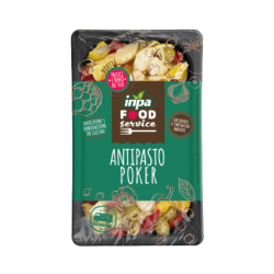 Antipasto Poker - Inpa - Verdure Miste - Vaschetta da 800 g