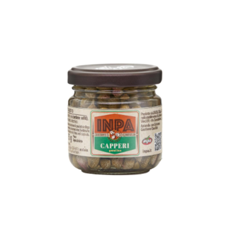 Capperi Sottaceto - Inpa - Barattolo da 95 g