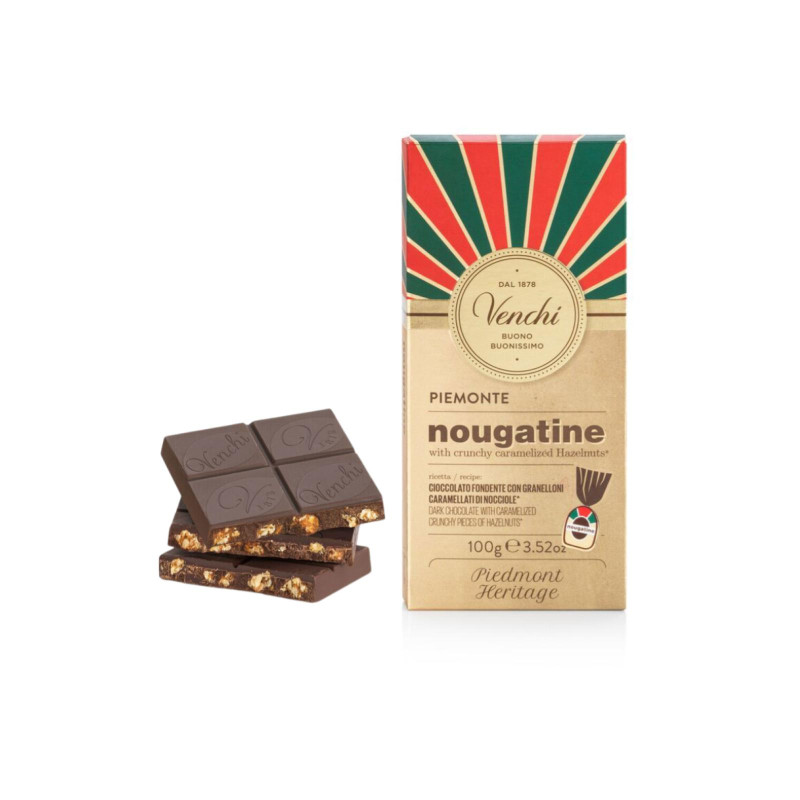 Tavoletta Cioccolato Venchi - Nougatine  - 95 g