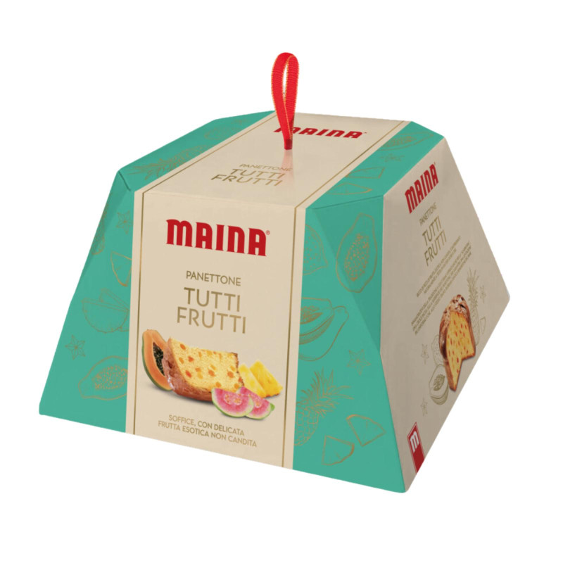 Panettone Maina - Panettone Tutti Frutti - 1 Kg