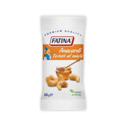 Anacardi - Tostati al Miele - Fatina - Snack Frutta Secca - 26 x 25 g