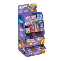 Espositore Milka & Oreo - 308 Pezzi - Mix Prodotti Milka