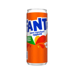 Bibita Frizzante - Fanta Aranciata Zero - Senza Zuccheri Aggiunti -...