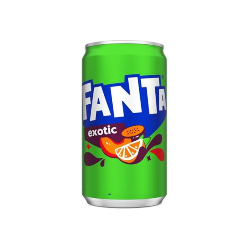 Bibita Frizzante - Fanta Exotic - Lattina da 330 ml