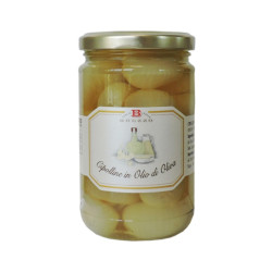 Cipolline in Olio - in Olio di Oliva - Brezzo - Vasetto da 290 g