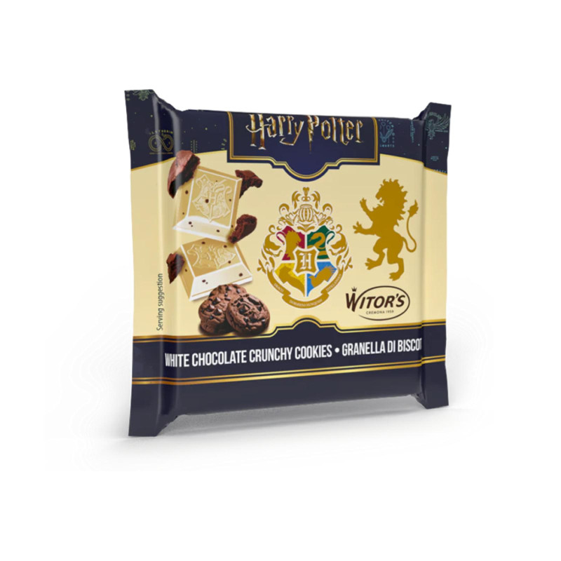 Tavoletta Witor's - Harry Potter - Cioccolato Bianco con Cookies - 40 g