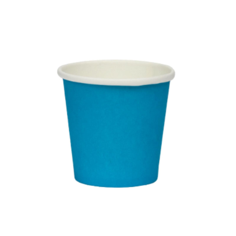 Bicchieri in Carta - Colore Blu - 50 Pz - 75 ml - 2,5 Oz