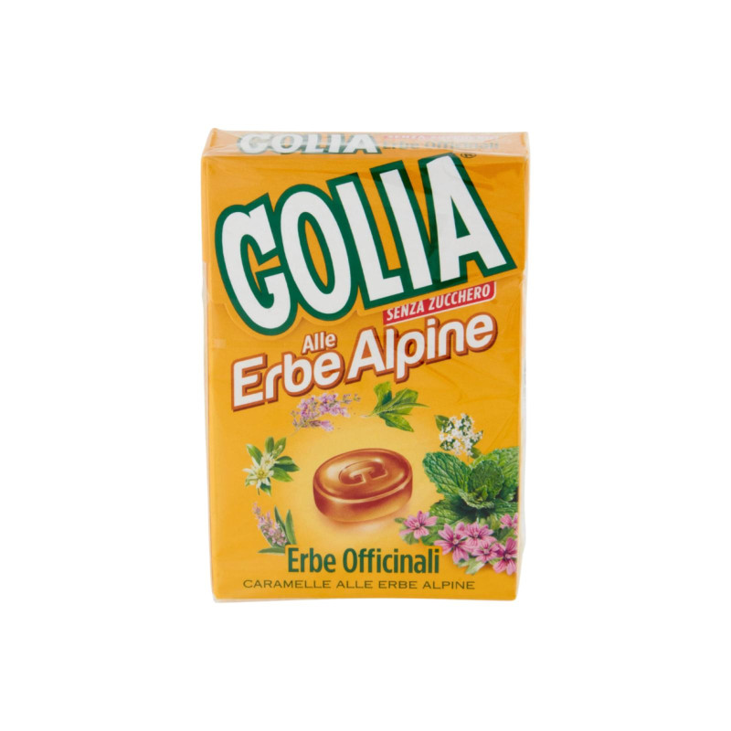 Caramelle Golia - Erbe Alpine Balsamiche - 20 Astucci da 49 g