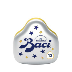 Baci Perugina - Latta Bacio - Cioccolato Fondente - Latta da 150 g