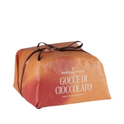 Panettone Artiginale - Fratelli Sicilia - Gocce di Cioccolato - 1 Kg