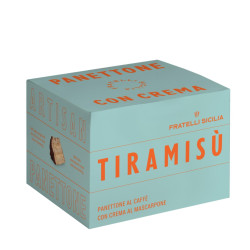 Panettone Artiginale - Fratelli Sicilia - Tiramisu' - Scatola da 750 g
