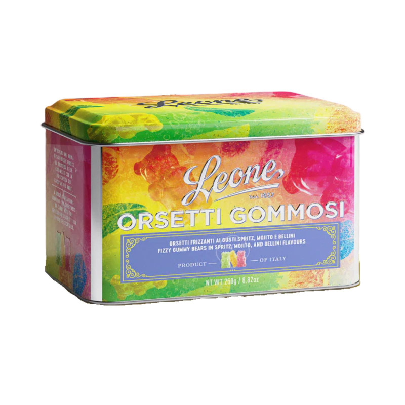 Caramelle Morbide - Orsetti Gommosi - Pastiglie Leone - Latta da 250 g