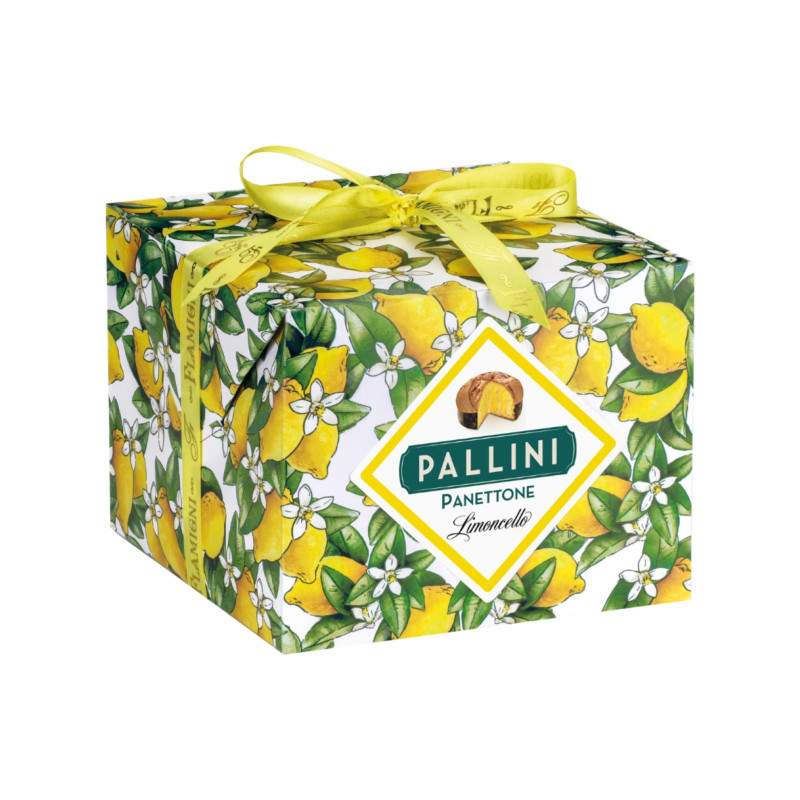 Panettone Flamigni - Panettone Pallini - Limoncello - Crema al Limoncello - 350 g
