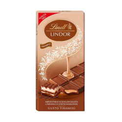 Tavoletta Cioccolato al Latte - Lindt - Lindor - Tiramisu' -...