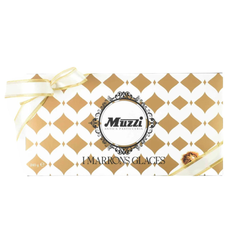 Marrons Glaces - Muzzi - Confezione Regalo - Interi - 240 g