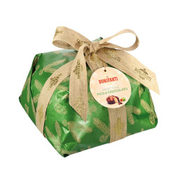 Panettone Bonifanti - Fico e Cioccolato Retro' - Incartato a Mano -...