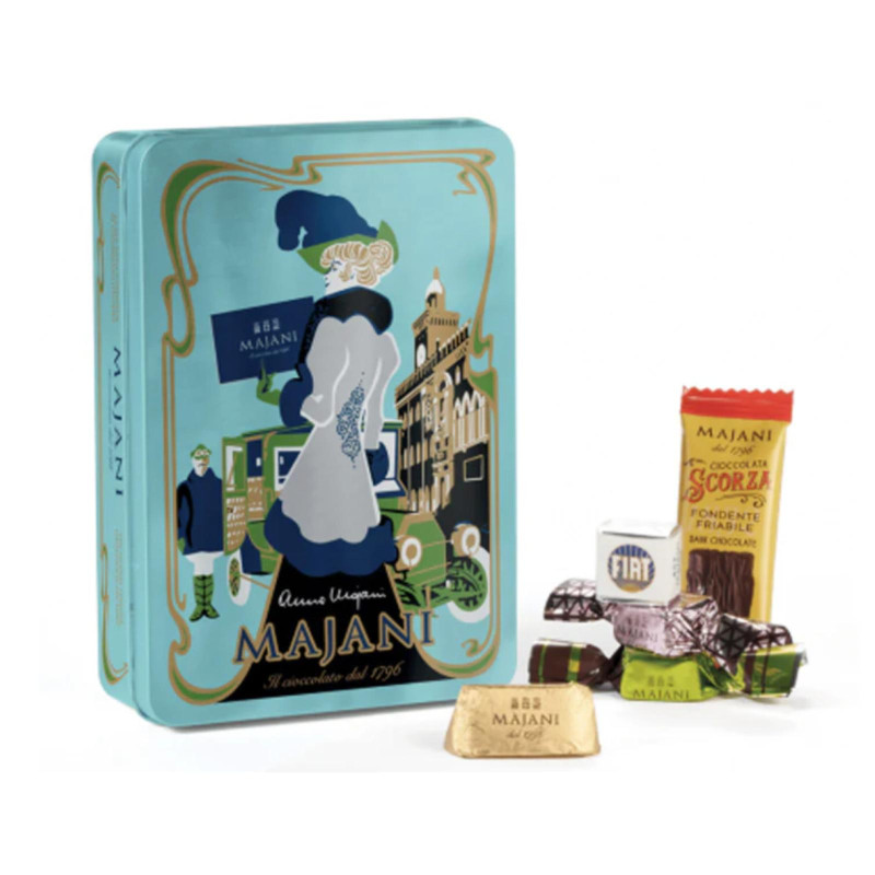 Cioccolatini Majani - Confezione Regalo - Latta Anna Majani - 180 g