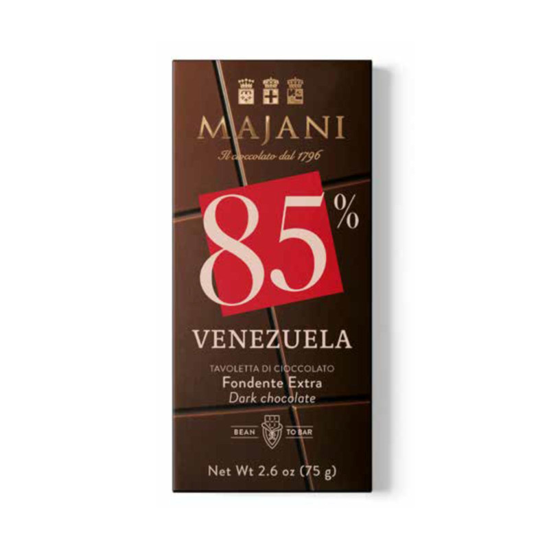 Tavoletta Majani - Mono Provenienza - Venezuela 85% - Cioccolato Fondente - 75 g