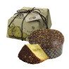 Panettone Pistacchio - Borsari - con Crema Pistacchio di Bronte Ricoperto Cioccolato - 1 Kg