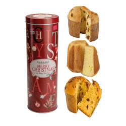 Tris Panettoni Mini - Borsari - Assortiti - Latta Merry Christmas -...