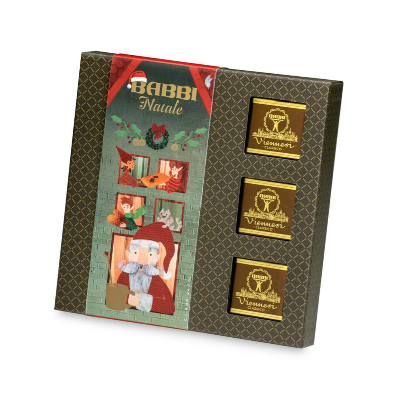 Wafer Viennesi - Fondente - De Luxe - Babbi - Ricoperti di Cioccolato - 9 pz - 180 g