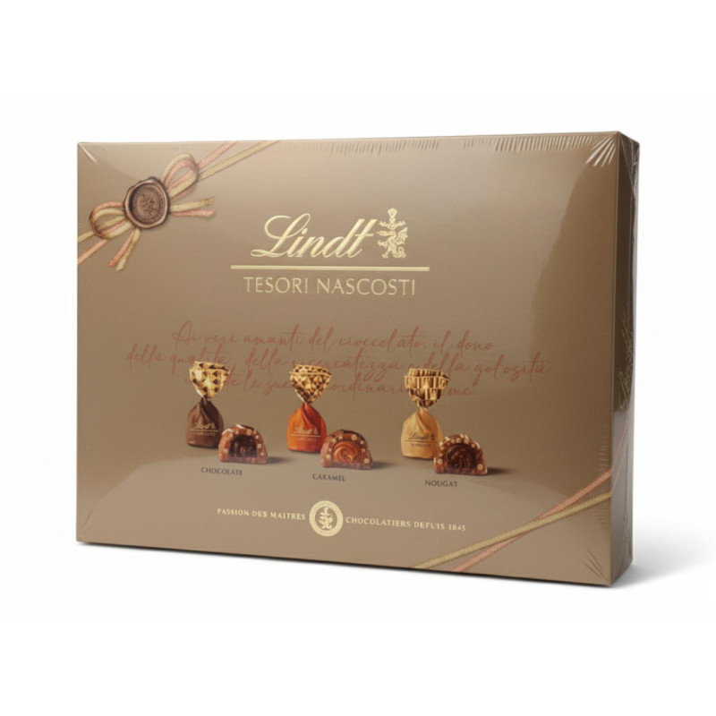 Confezione Regalo - Lindt - Tesori Nascosti - Cioccolatini Assortiti - 270 g