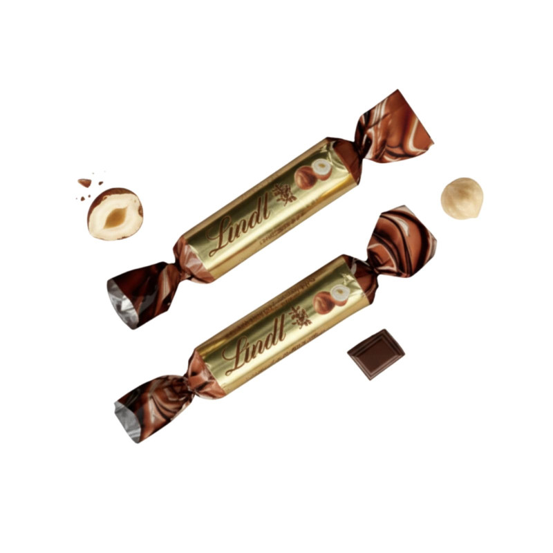 Cioccolatini Lindt - Bastoncini Latte Nocciola - Cioccolato Latte con Ripieno Crema Nocciole - 1000 g