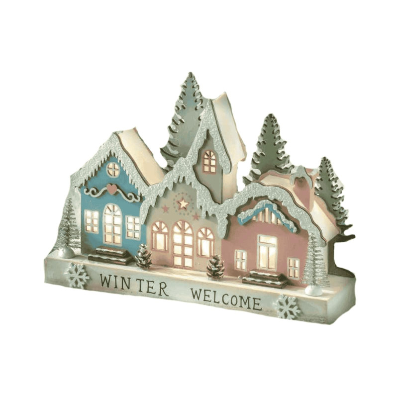 I Paesaggi Invernali Con Luci Led - Flamigni - Con Torroncini Morbidi - 120 g