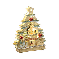 Gli alberi di Natale Con Luci Led - Flamigni - Con Torroncini...