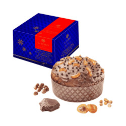 Panettone Sal De Riso - Cioccoloso - Albicocca e Vaniglia - 1 Kg