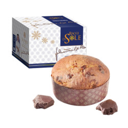 Panettone Sal De Riso - Senza Glutine e Lattosio - Cioccolato - 500 g