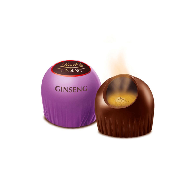 Praline Lindt - Cioccolatini Pralina Ginseng - Cioccolato Fondente Ripieno Ginseng - Sfusi da 1 Kg