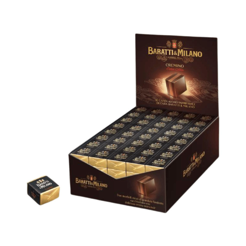 Cioccolatini Cremino Baratti & Milano - Extra Noir - 1 Espositore da 200 pz