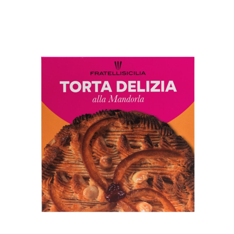 Torta Delizia alla Mandorla - Fratelli Sicilia - 400 g