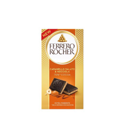 Tavoletta Ferrero Rocher - Fondente al Caramello Salato e Nocciola...