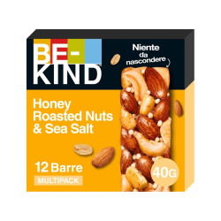 Barrette di Cereali - Be-Kind - Miele e Frutta Secca - 12 Barrette...