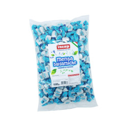 Caramelle Dure Ripiene - Incap - Menta Balsamica - Busta da 1 Kg