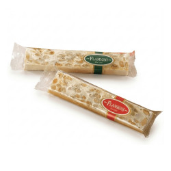 Torrone Flamigni - Stecca di Torrone - Friabile alle Mandorle - 100 g