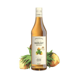 Sciroppo Odk - Hazelnut - Gusto Nocciola - Bottiglia di Vetro - 750 ml