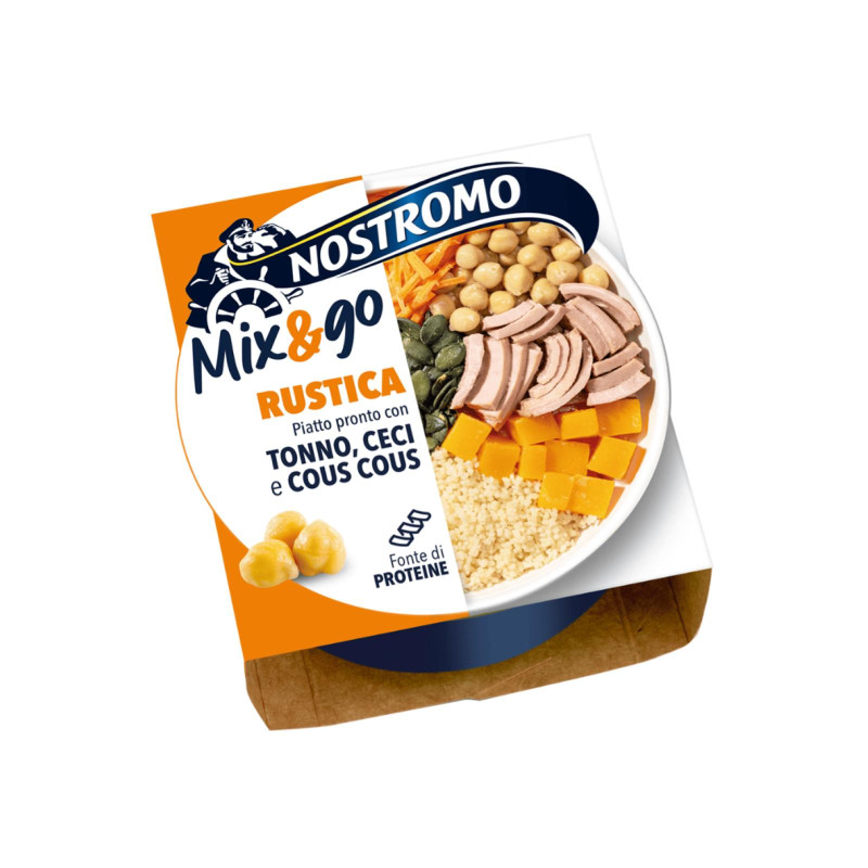 Tonno in Scatola - Nostromo - Insalate - Mix&Go Rustica - 190 g