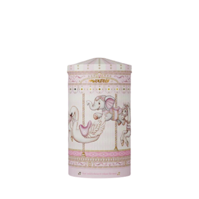 Carillon Rosa - Maxtris - Confetti Rosa Incartati - Mandorla e Cioccolato - 160 g 