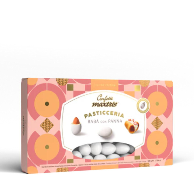 Confetti Maxtris - Baba' con Panna - Ciocomandorla - 500 g