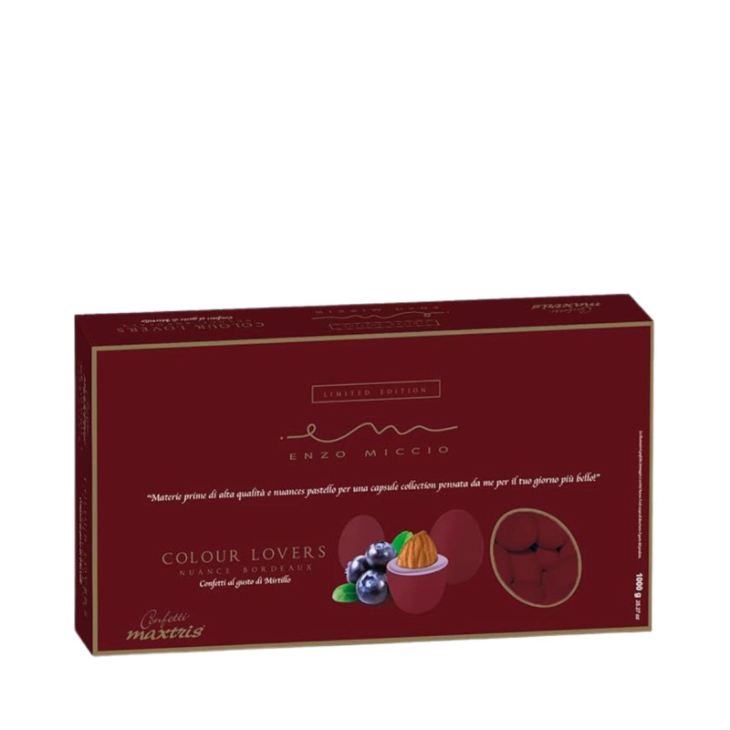 Confetti Maxtris - Enzo Miccio - Nuance Bordeaux - Mirtillo - 1 Kg