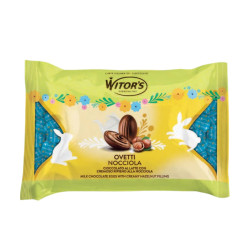 Ovetti Cioccolato Latte - Witor's - Con Ripieno Nocciola - Busta 500 g