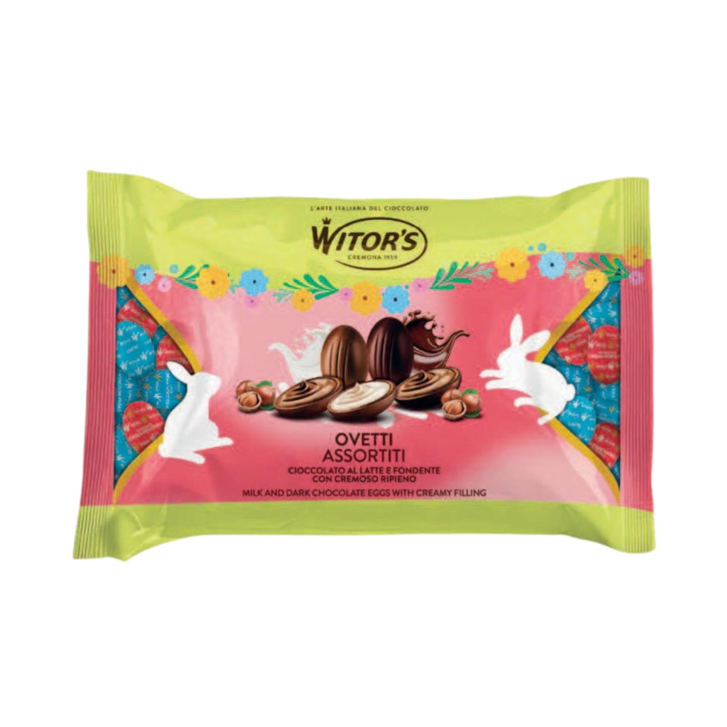 Ovetti Cioccolato Assortiti - Witor's - Latte e Fondente - Busta 500 g
