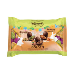 Maxi Ovetti Cioccolato Latte - Witor's - Con Ripieno Nocciola e...