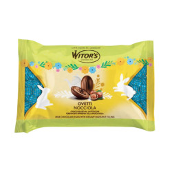 Maxi Ovetti Cioccolato Latte - Witor's - Con Ripieno Nocciola e...