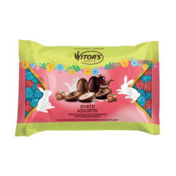 Maxi Ovetti Cioccolato Latte - Witor's - Con Ripieno Nocciola e...