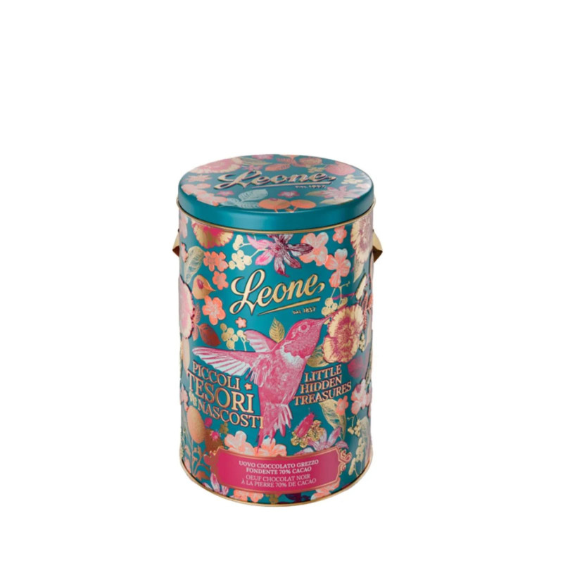 Cilindro Uovo Leone - Cioccolato Fondente 70% Grezzo - 350 g