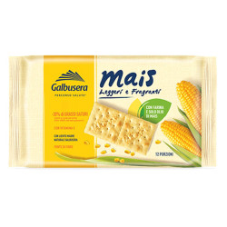 Crackers di Mais - Galbusera Leggeri e Fraganti - 400 gr